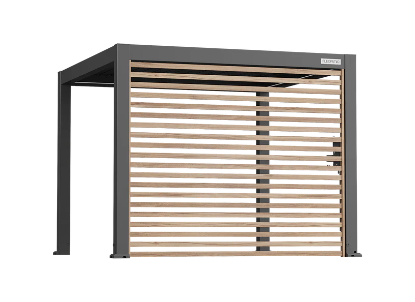Wood-Grain Slat Walls