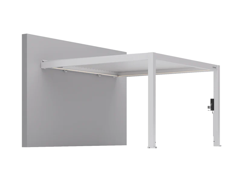 FlexPatio POWER+ PRO Gen 2 Motorized Pergola (Wall-Mounted)