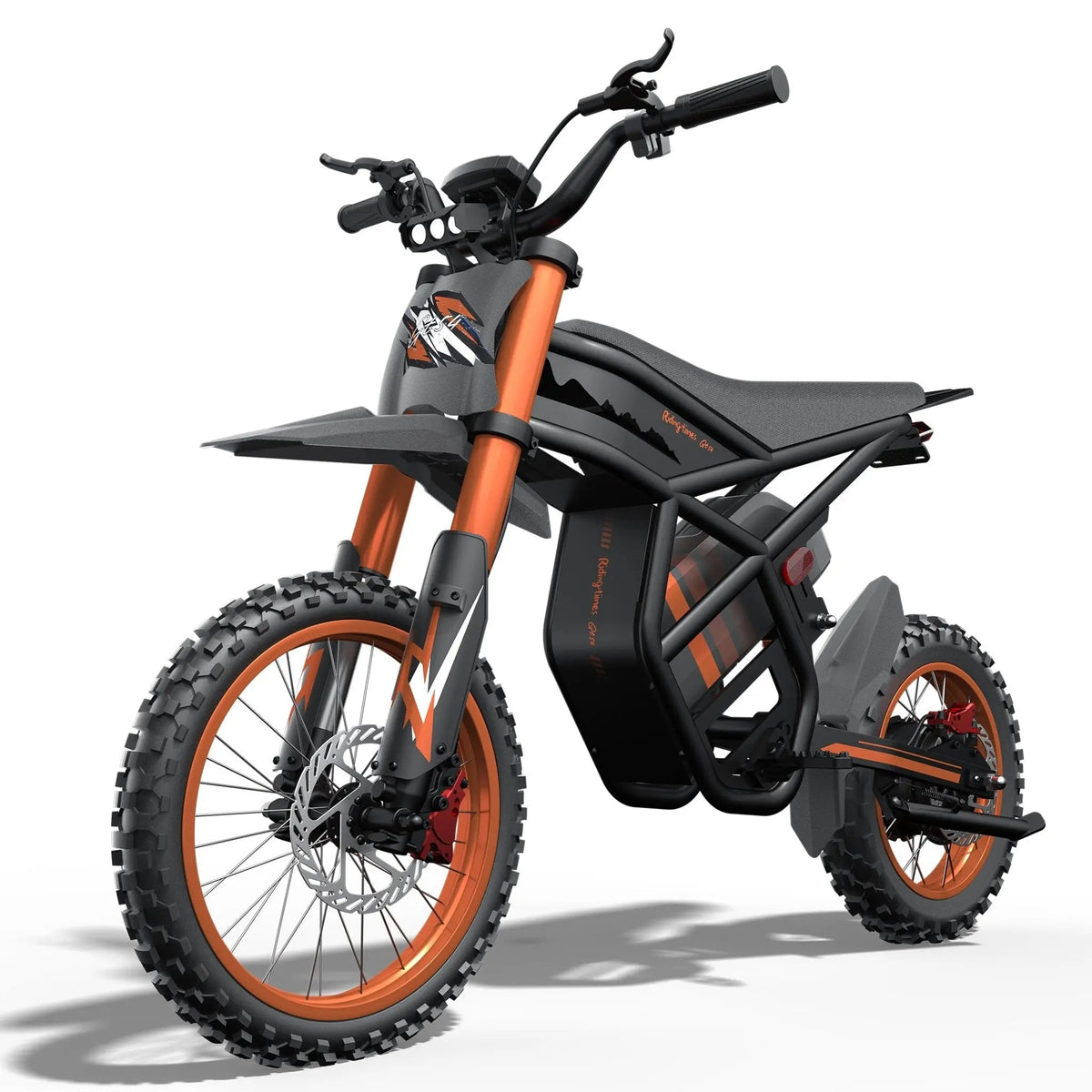 Gyroor GT54 2000W Peak Electric Dirt Bike – 48V 27Ah, 40 MPH, 60-Mile Range