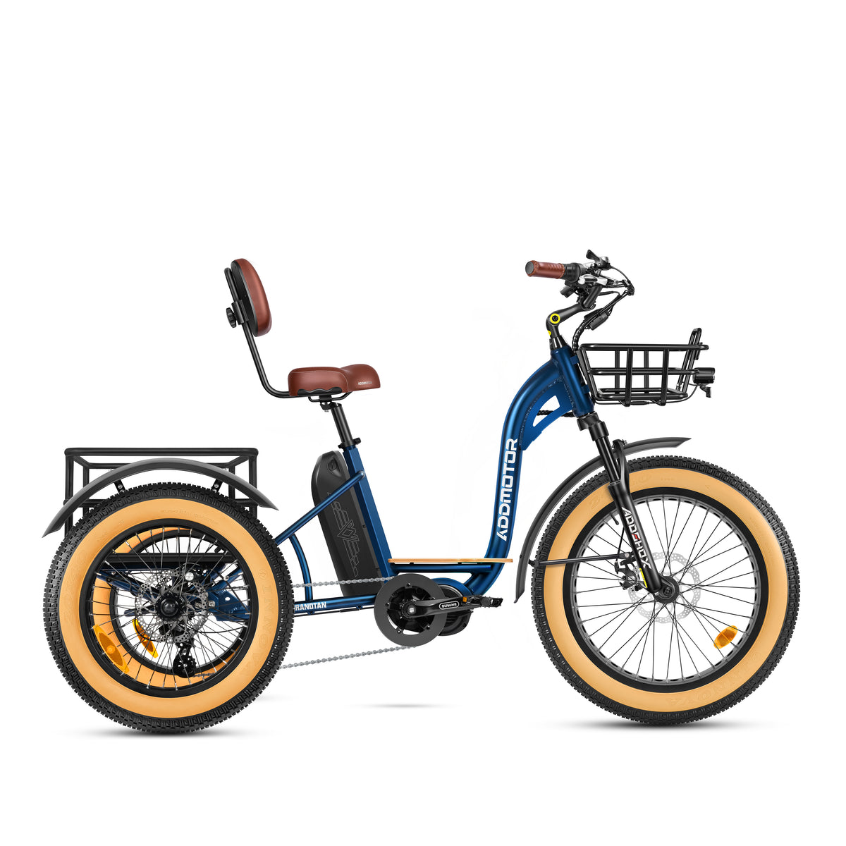 Grandtan Turbo 1000W Mid-Drive Fat Tire Electric Trike