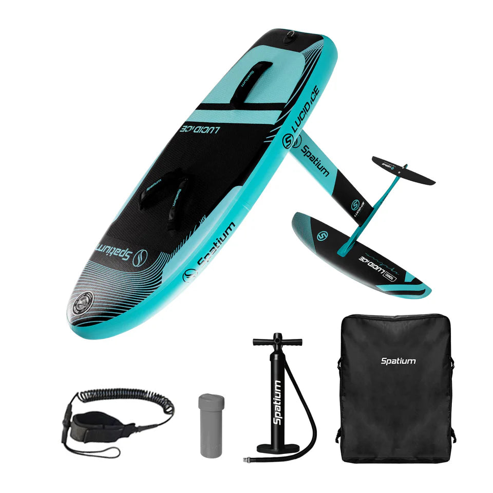 Spatium Hydrofoil Board Sets Lucid Ice