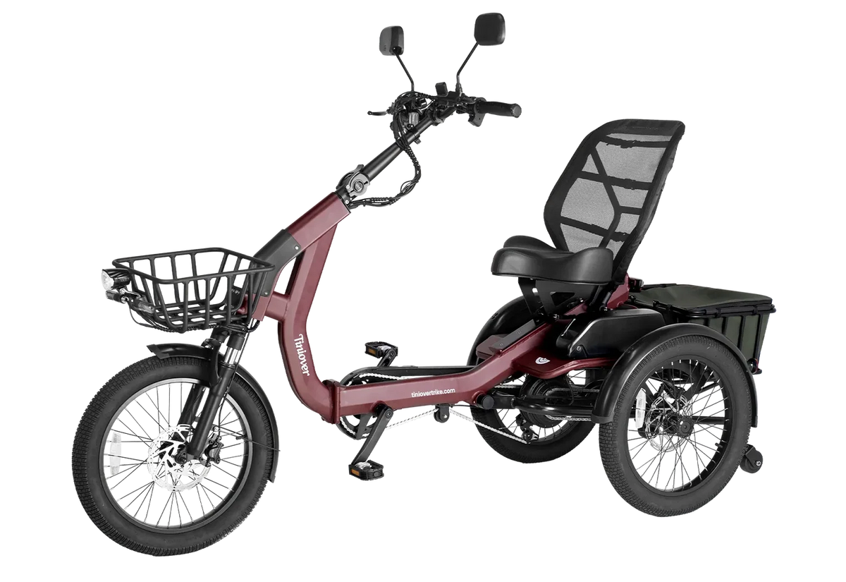 Lake Semi-Recumbent Full Suspension Electric Trike