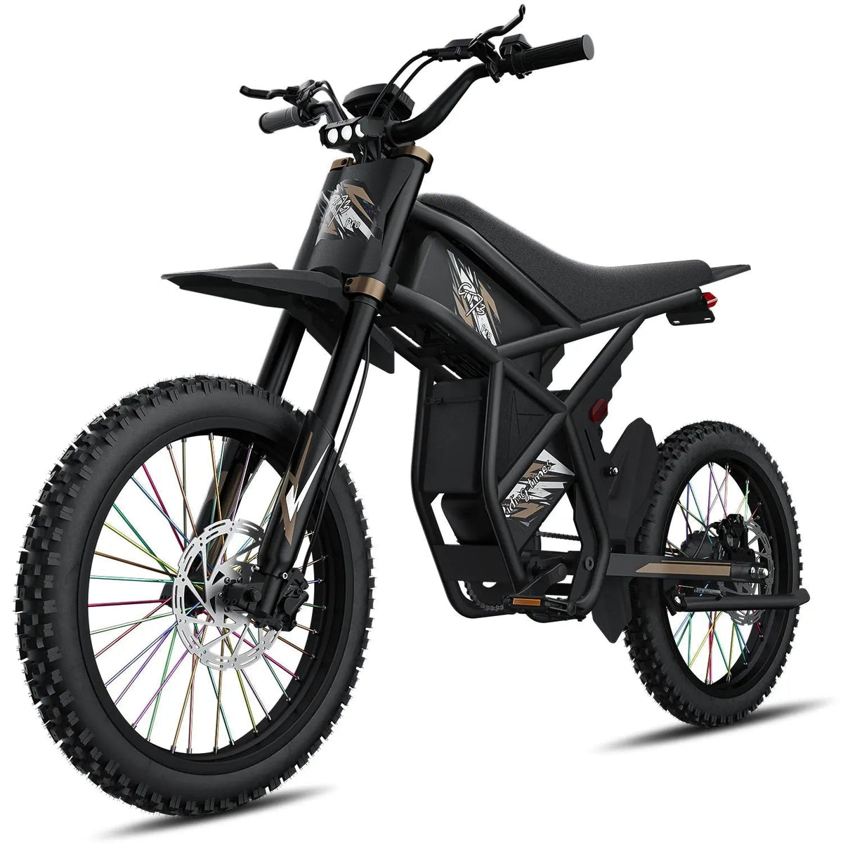 Gyroor GT73Pro 3000W Peak Electric Dirt Bike – 60V 36.4Ah, 47 MPH