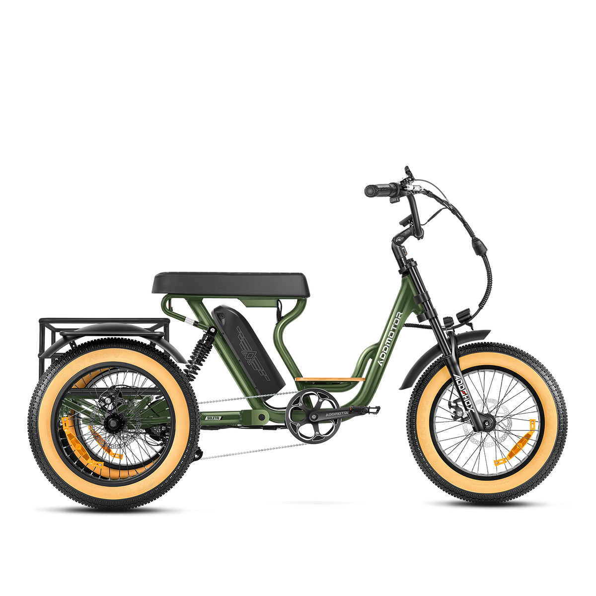 Soletri II M-366X Full-Suspension Passenger Electric Trike
