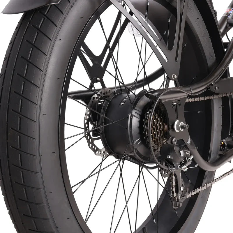 Legend GT7 1000W Stretch Cruiser Chopper Bike