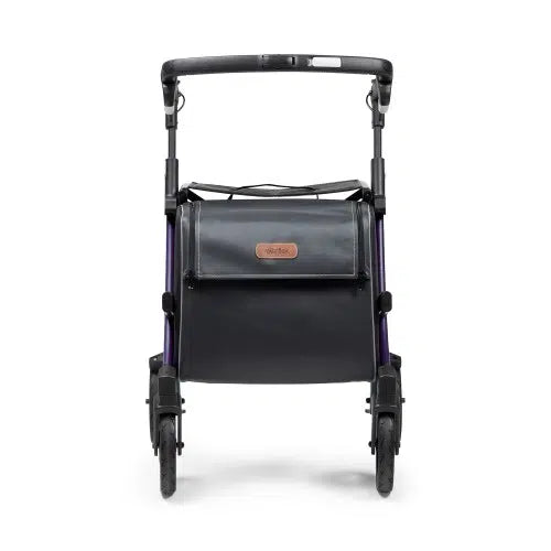 Rollz Flex 2 Foldable Rollator Walker with Seat
