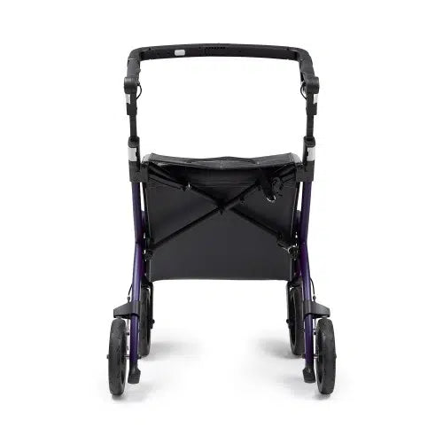 Rollz Flex 2 Foldable Rollator Walker with Seat