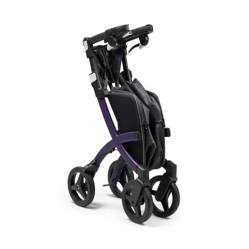 Rollz Flex 2 Foldable Rollator Walker with Seat