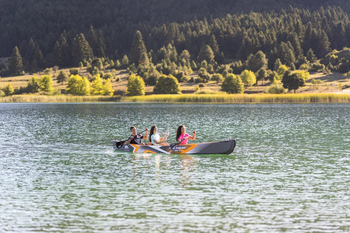 Aqua Marina TOMAHAWK AIR-C 15'8" Inflatable High Pressure Speed Kayak / Canoe
