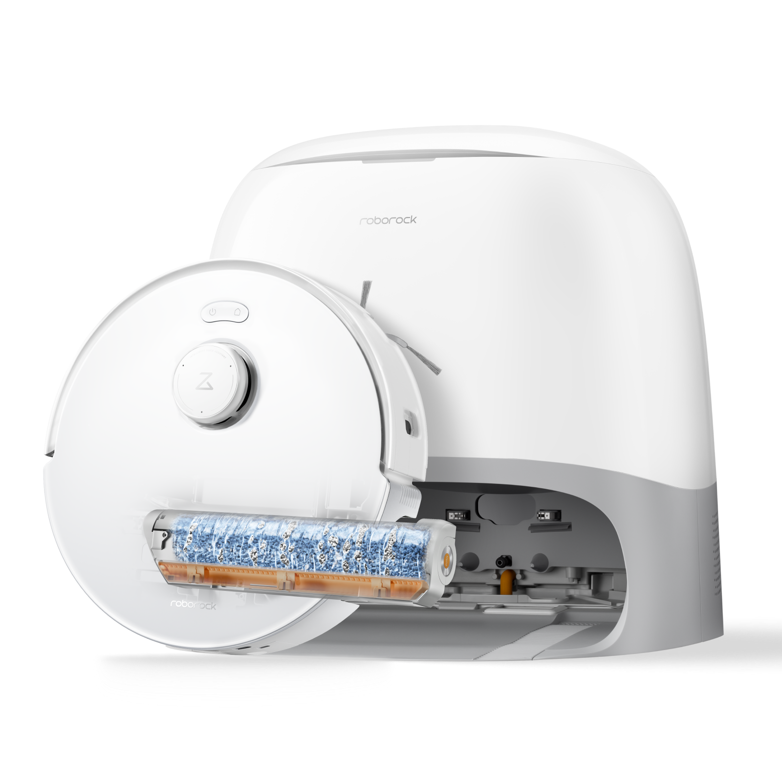 Roborock Qrevo Curv 2 Flow Roller Mop Robot Vacuum With Multifunctional Dock