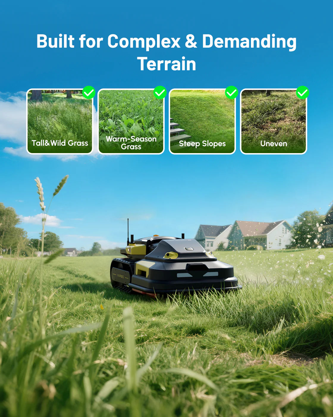 Yarbo Lawn Mower Pro Robotic Autonomous Lawn Mower