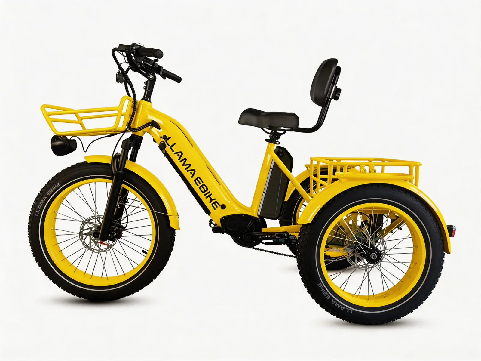 LLAMA Trike CT11 Fat Tire Electric Cargo Trike with NFC Unlock & Optional IoT