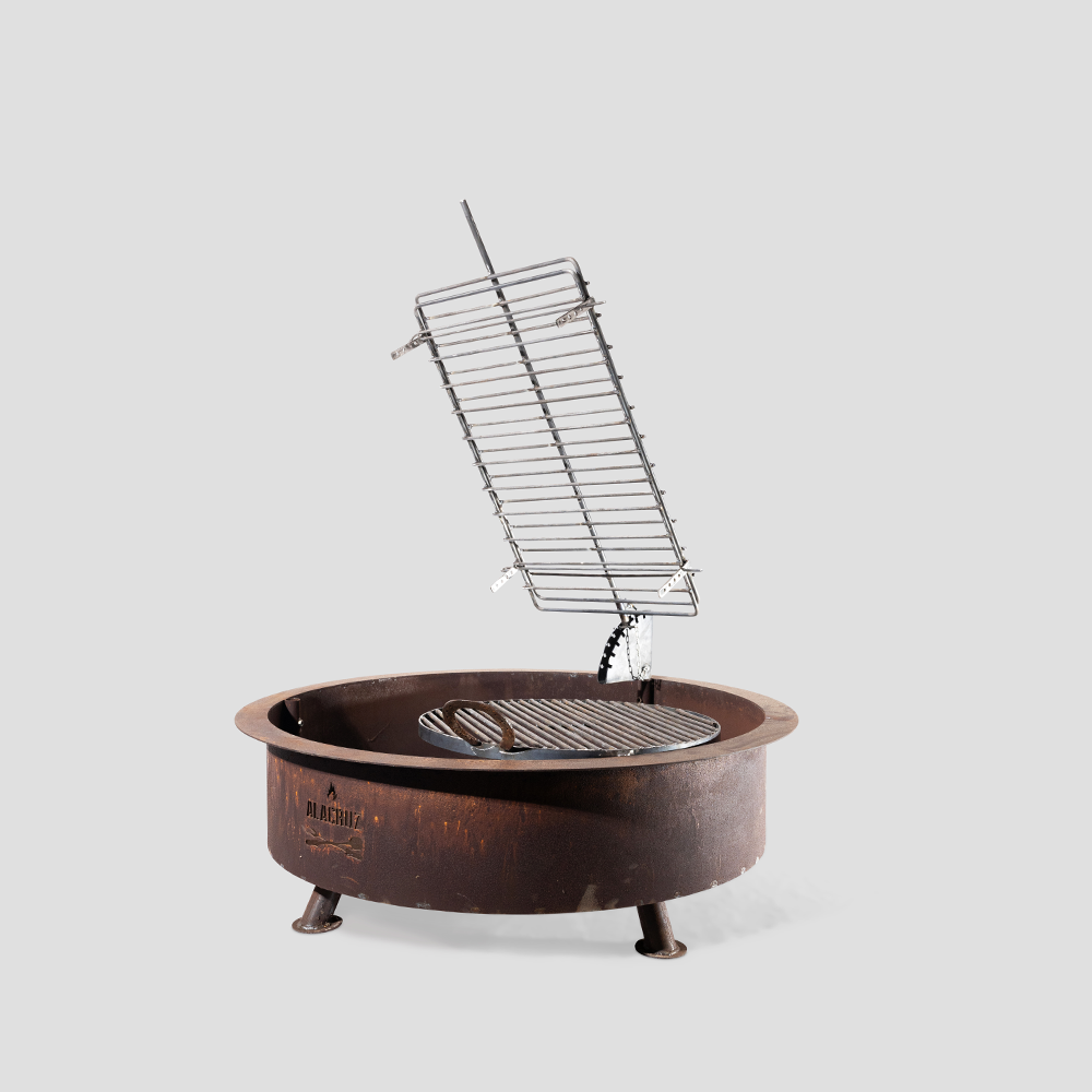 40-Inch Cuyano Argentine Open Fire Grill – Compact Outdoor BBQ