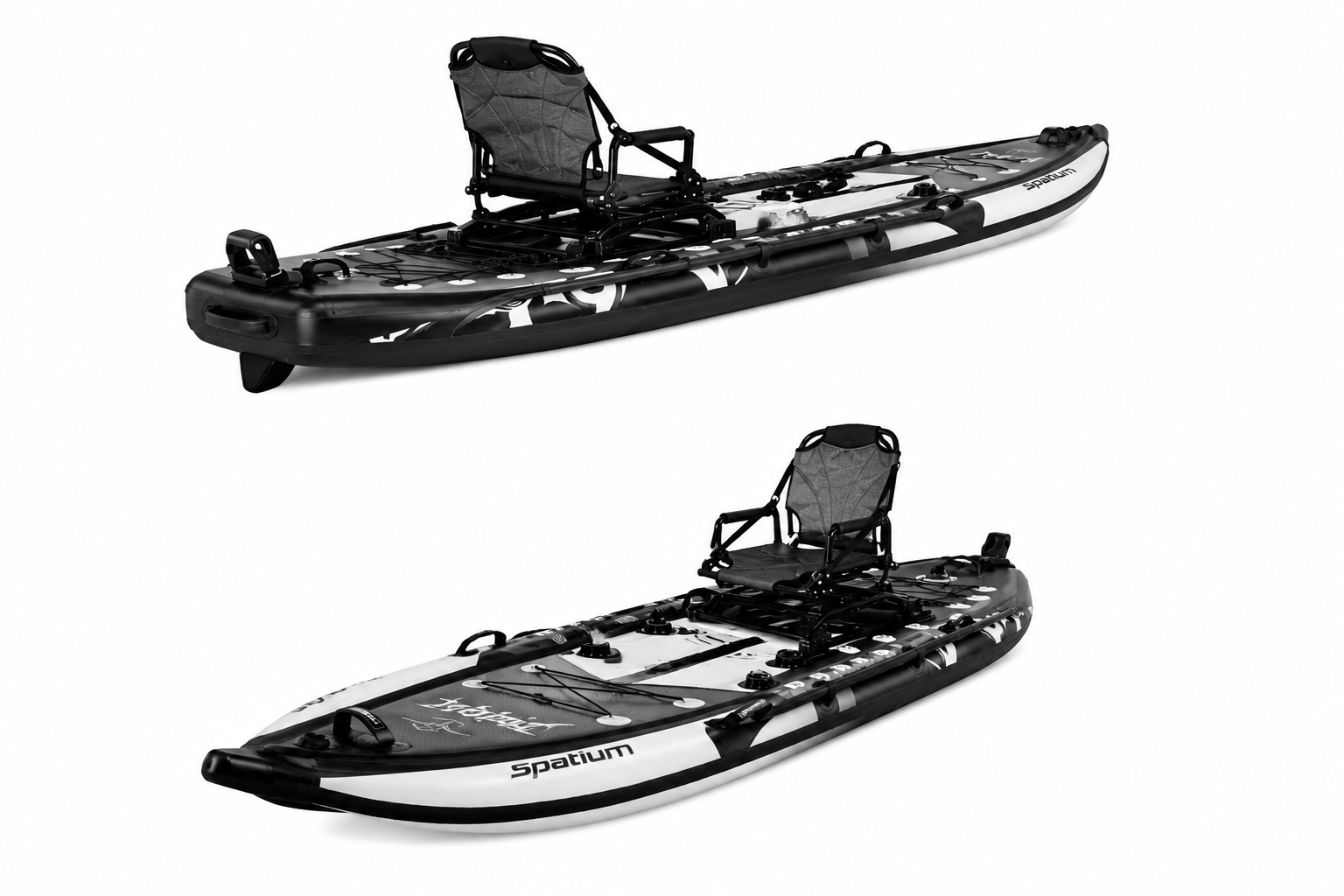 FishBone Basic Electric Drive Set – Inflatable Fishing Board with IFUNGOO Y2B1 Motor
