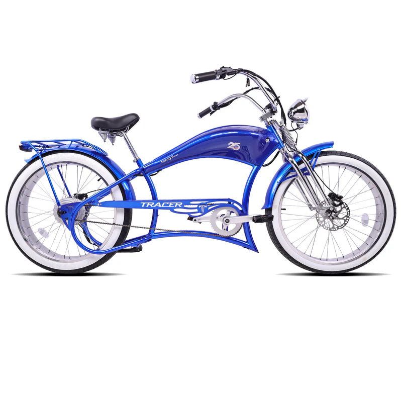 Twenty5 800W Chopper Stretch Cruiser Ebike