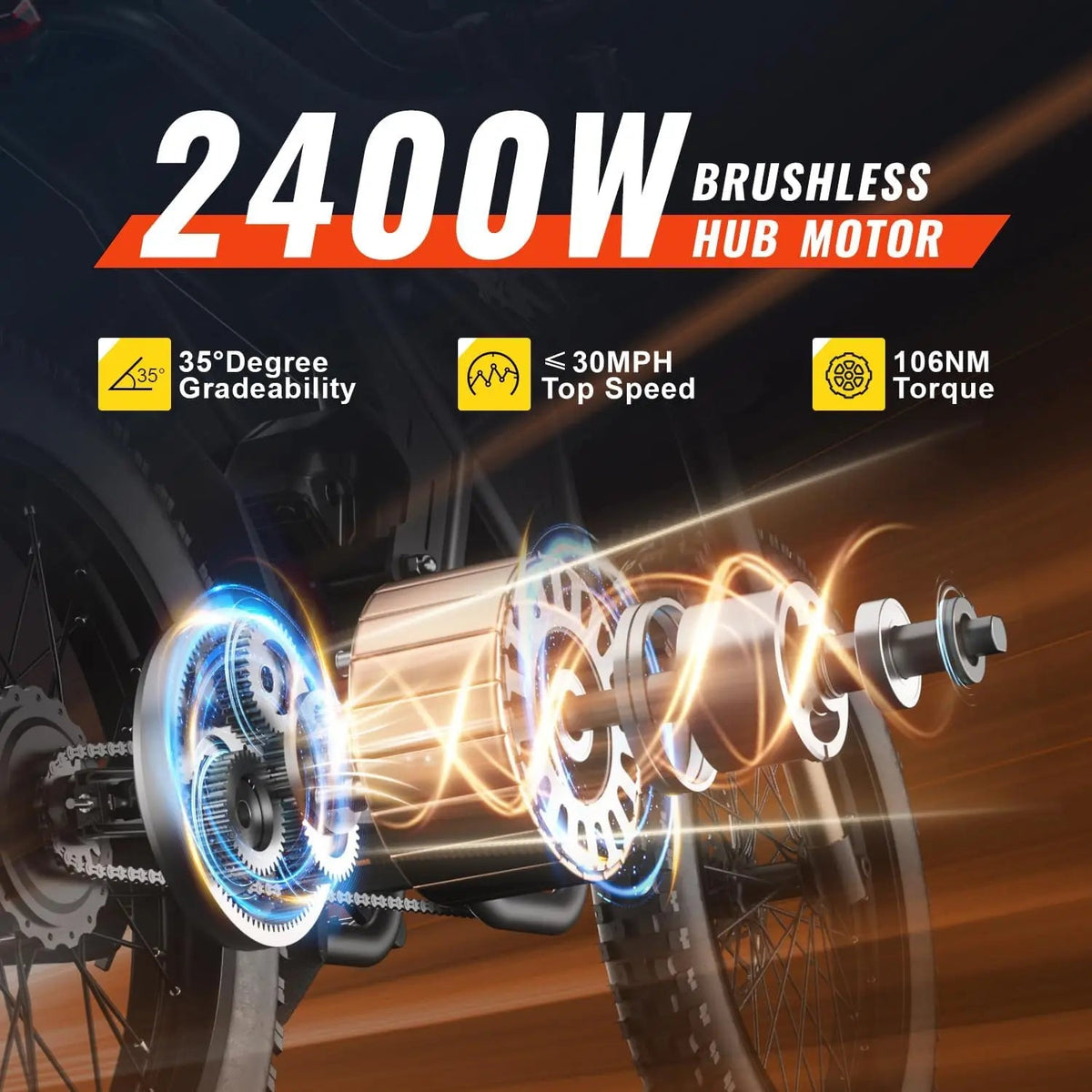 Gyroor GT73 2000W Electric Dirt Bike – 48V 36.4Ah Dual Battery, 37 MPH