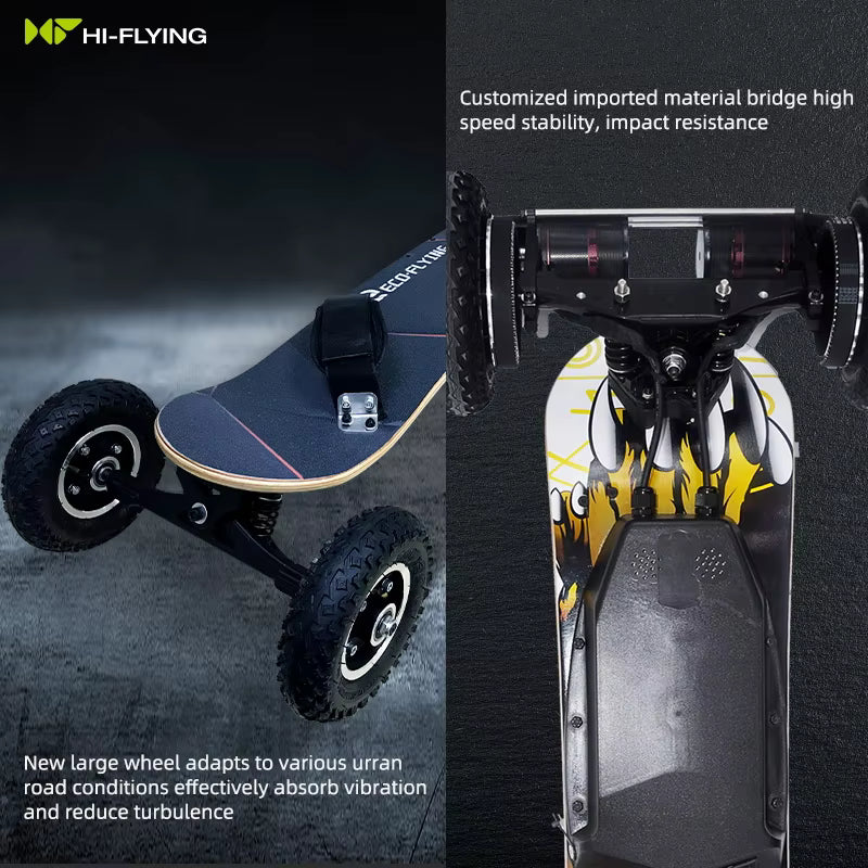 Off Road E Board Dual Belt Motor Electric