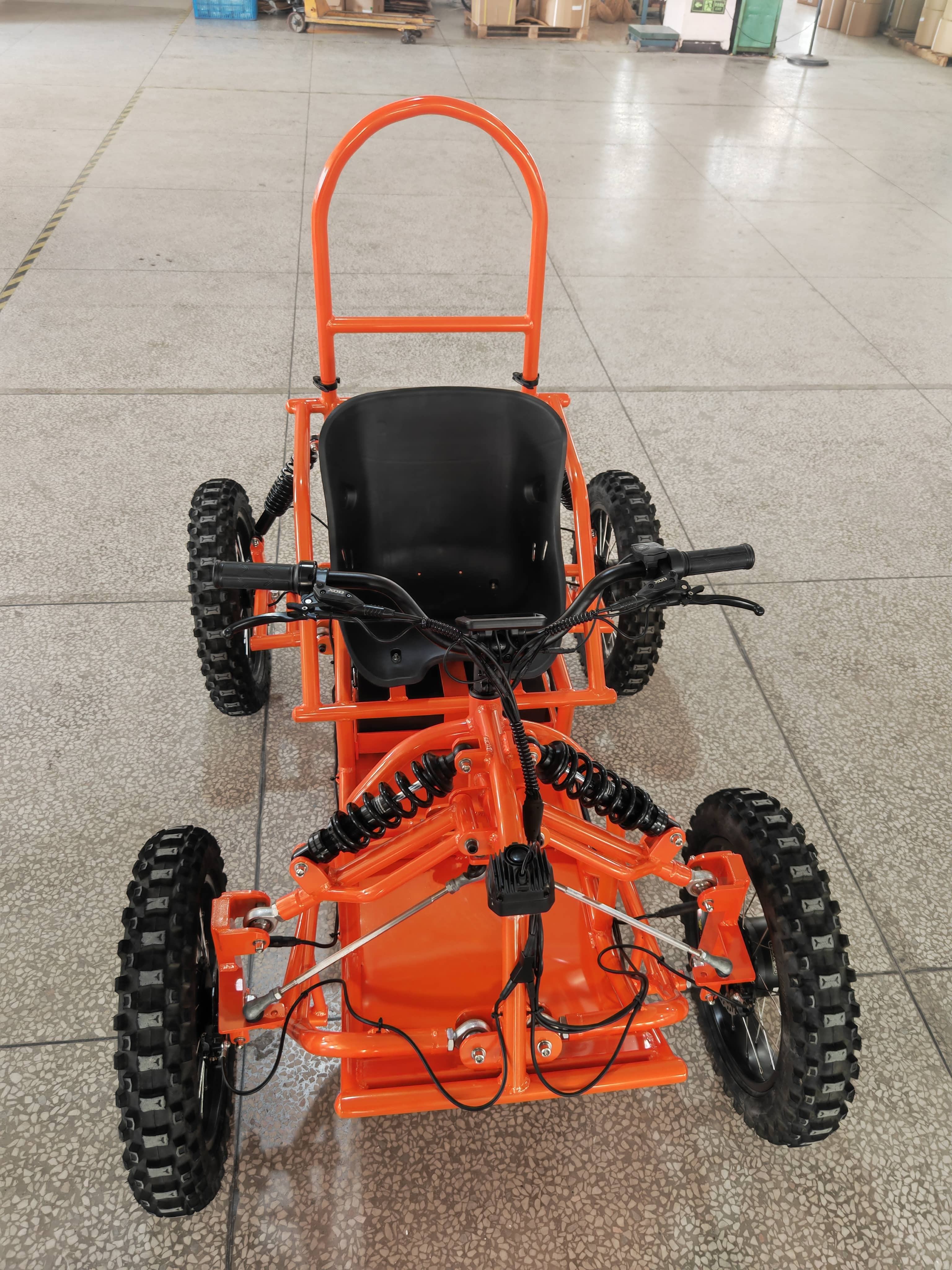 KCET006 4WD Professional Electric ATV 4WD 48V 60ah Long Range Fat Tire Quad Bike