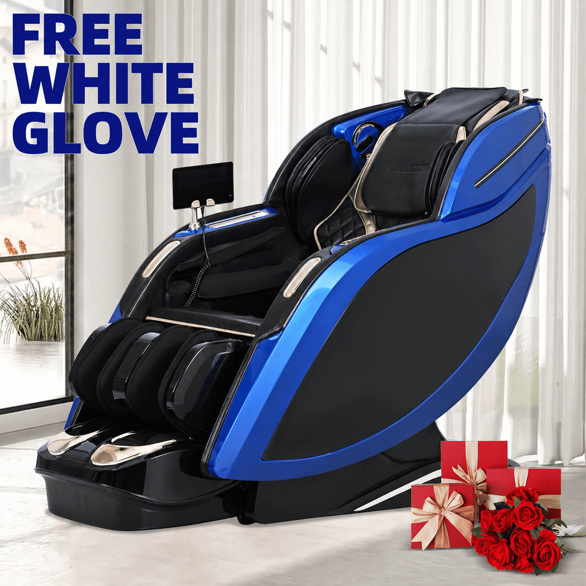 Kollecktiv 204 Heated 4D Massage Chair
