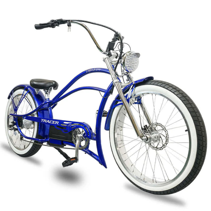 Legend GT7 1000W Stretch Cruiser Chopper Bike