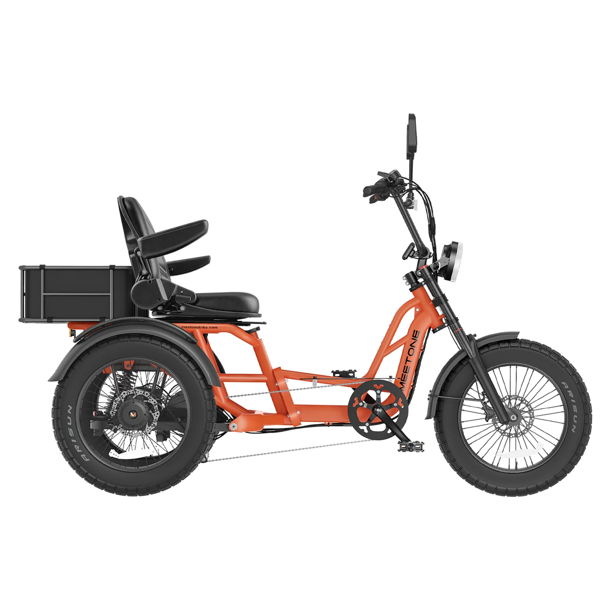 Meet One Tour Lite 2.0 Full Suspension Semi-Recumbent Electric Trike