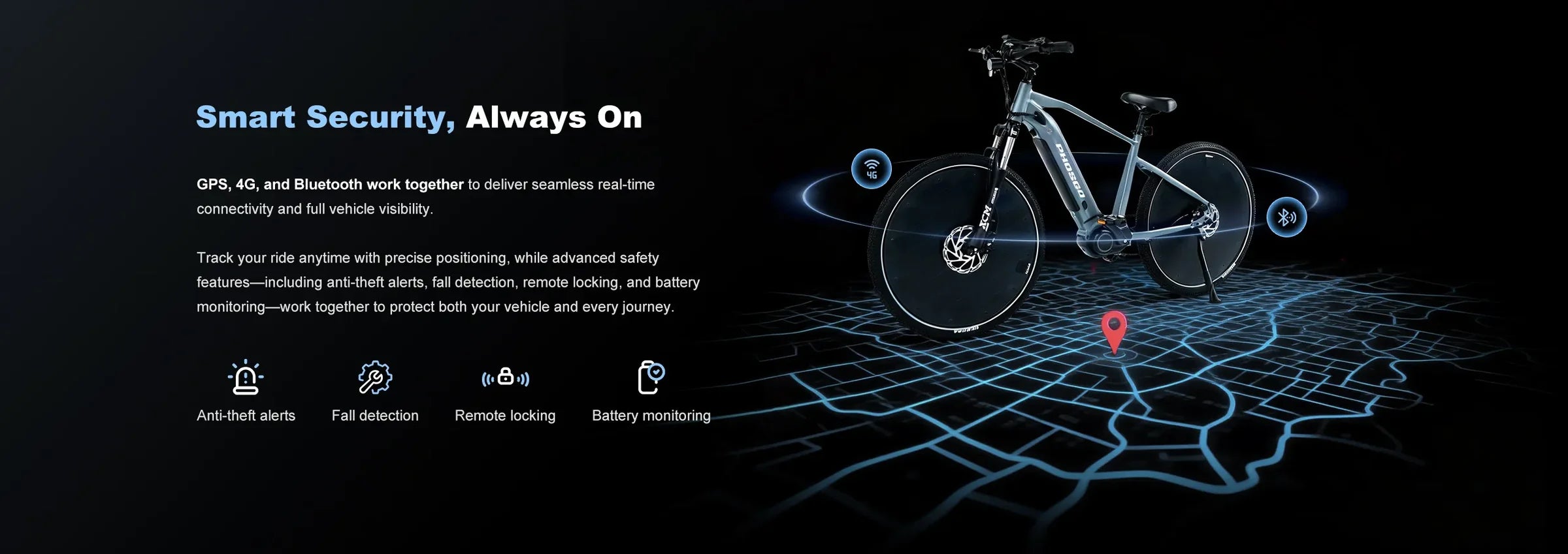Phosgo Solar Bike (Pre-order)