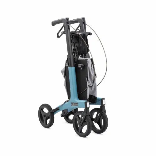 Rollz Flow Lightweight Aluminum Rollator Walker with Seat