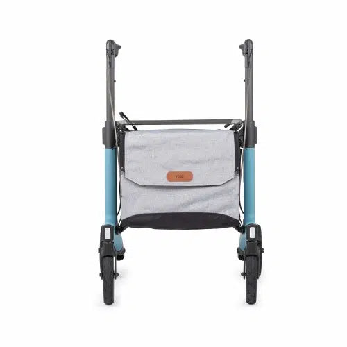 Rollz Flow Lightweight Aluminum Rollator Walker with Seat