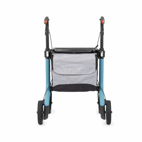 Rollz Flow Lightweight Aluminum Rollator Walker with Seat