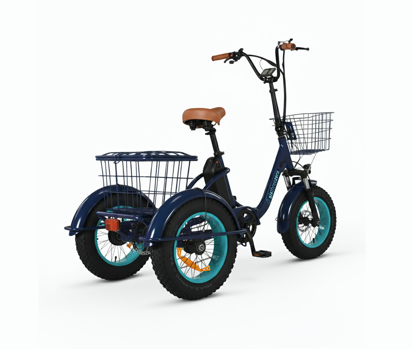 Easy Transit 750W Fat Tire Electric Trike
