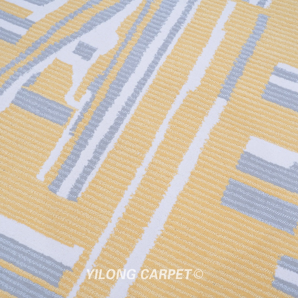 Hand Tufted Wool Carpet Modern Simple Design Carpet 6.56x9.84ft
