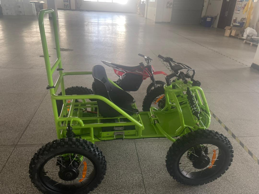 KCET006 4WD Professional Electric ATV 4WD 48V 60ah Long Range Fat Tire Quad Bike