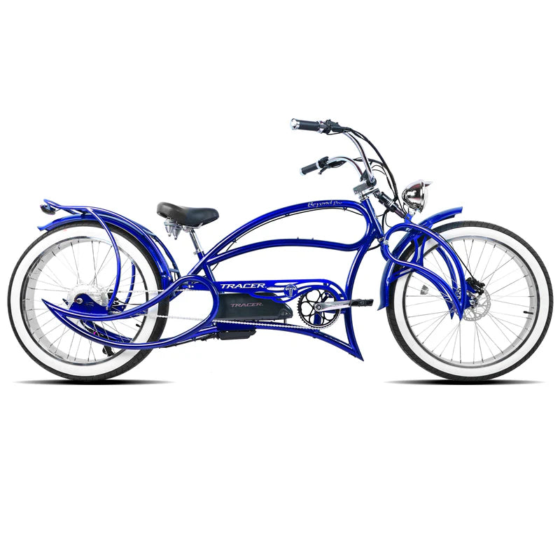 Tracer Beyond Pro 1000W 26" Classic Stretch Chopper Style E-Bike