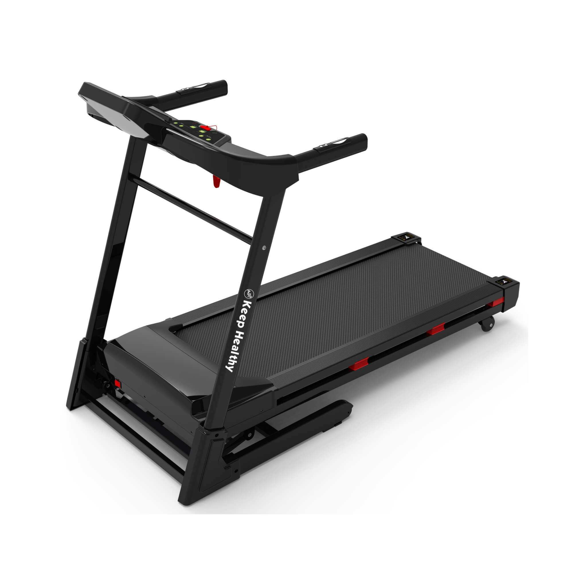 Compact 3.5HP Foldable Electric Treadmill With Bluetooth, LCD Display & 12 Pre-Set Running Programs (SAK25879)