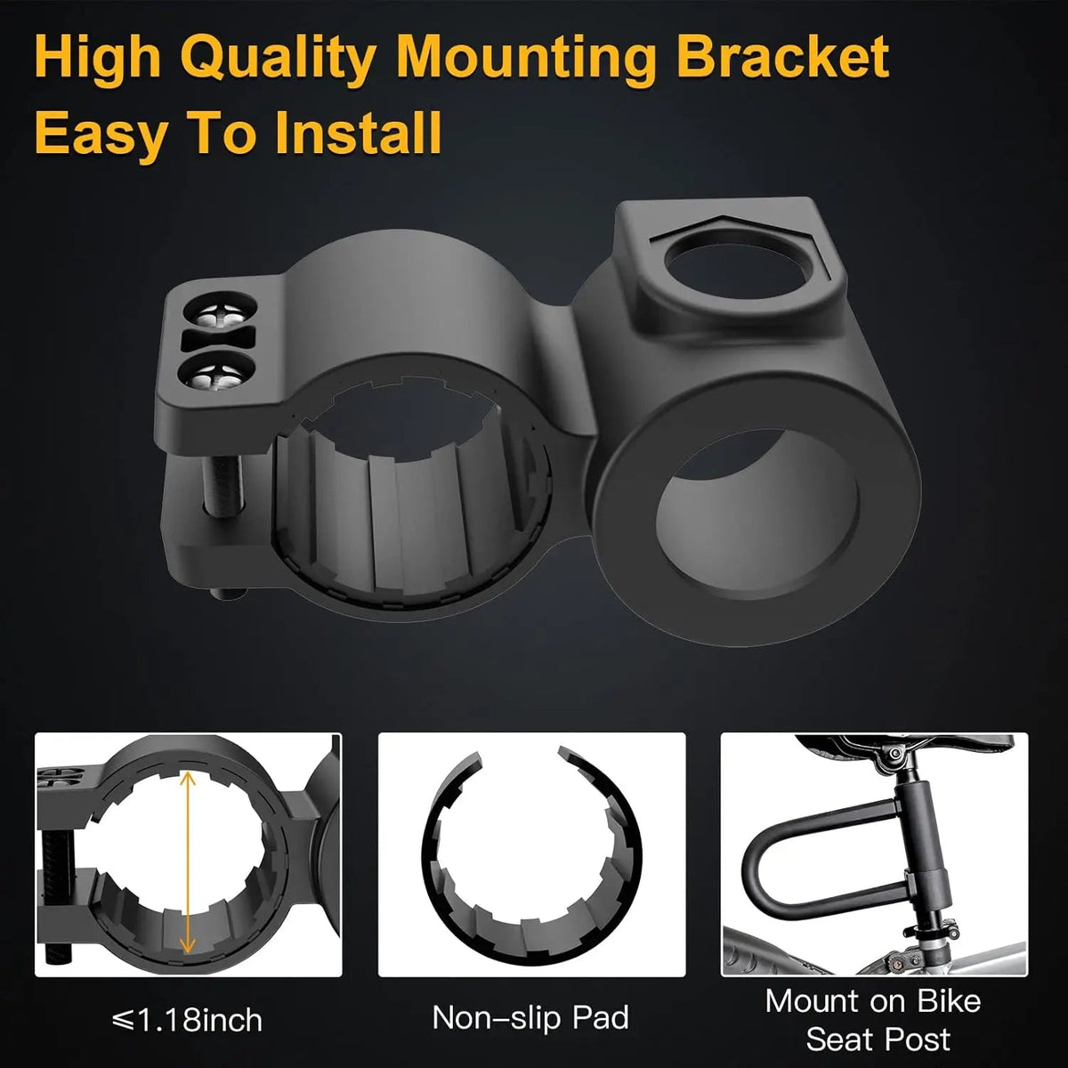 HeavyDuty Anti Theft Secure Combination EBike/Escooter U Lock