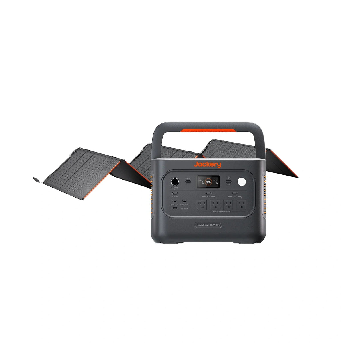 Jackery HomePower 2000 Plus v2 Portable Power Station – 2048Wh, 2400W Output, Expandable Battery Backup