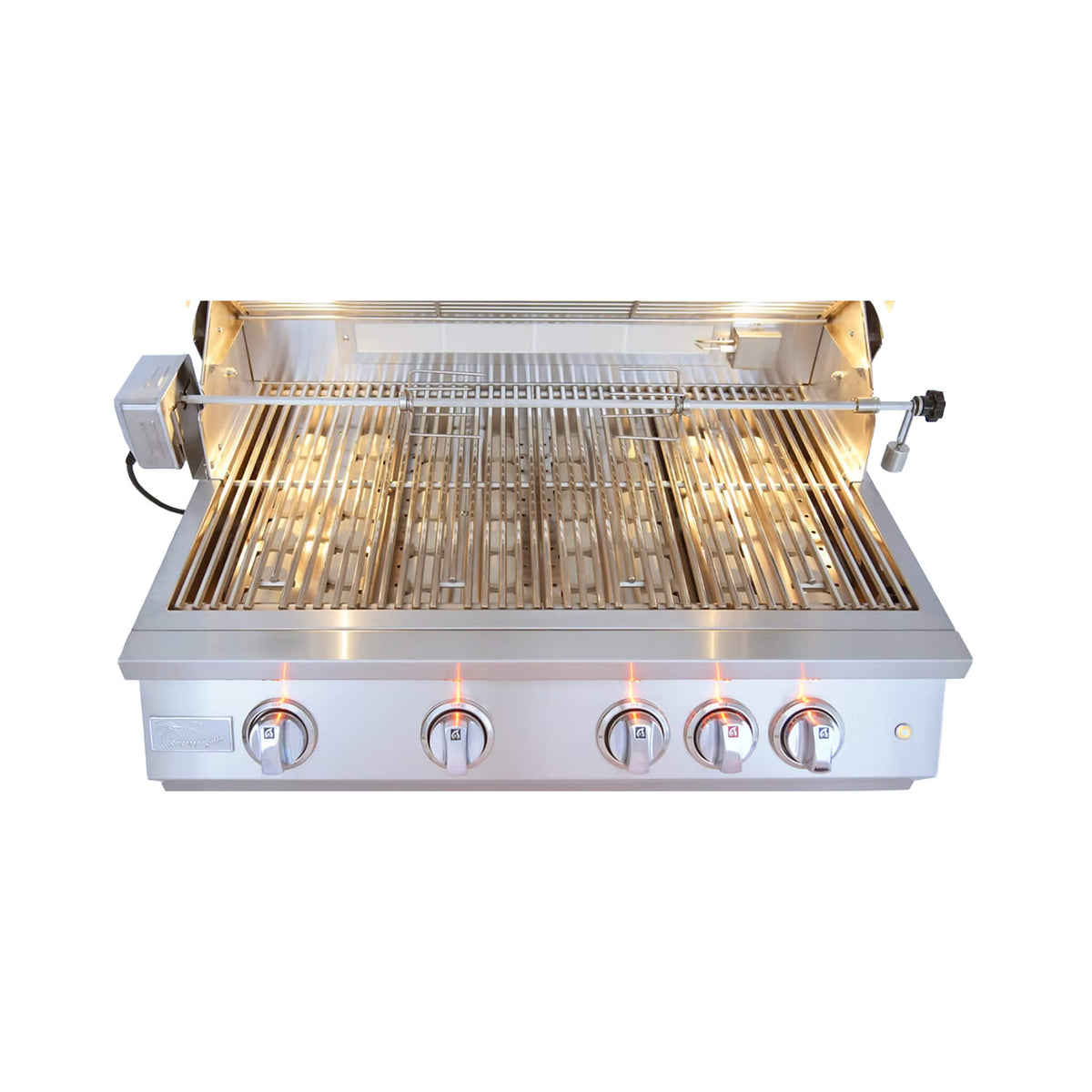 32-Inch Premium 72K BTU Professional 4-Burner Built-In Gas Grill