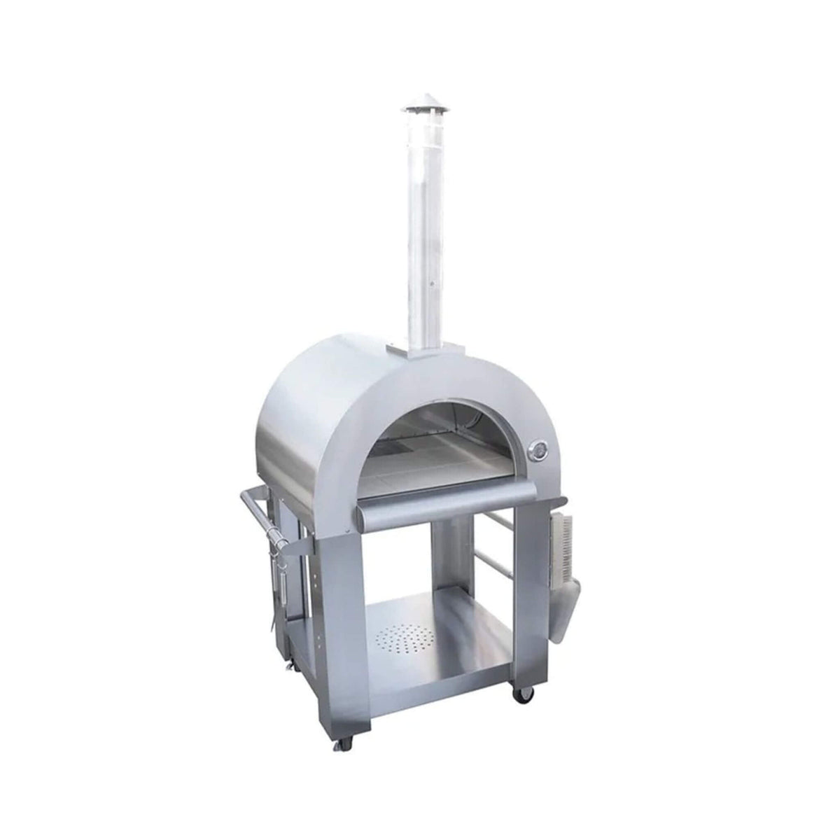 32-Inch Premium Stainless Steel Wood-Fired Pizza Oven