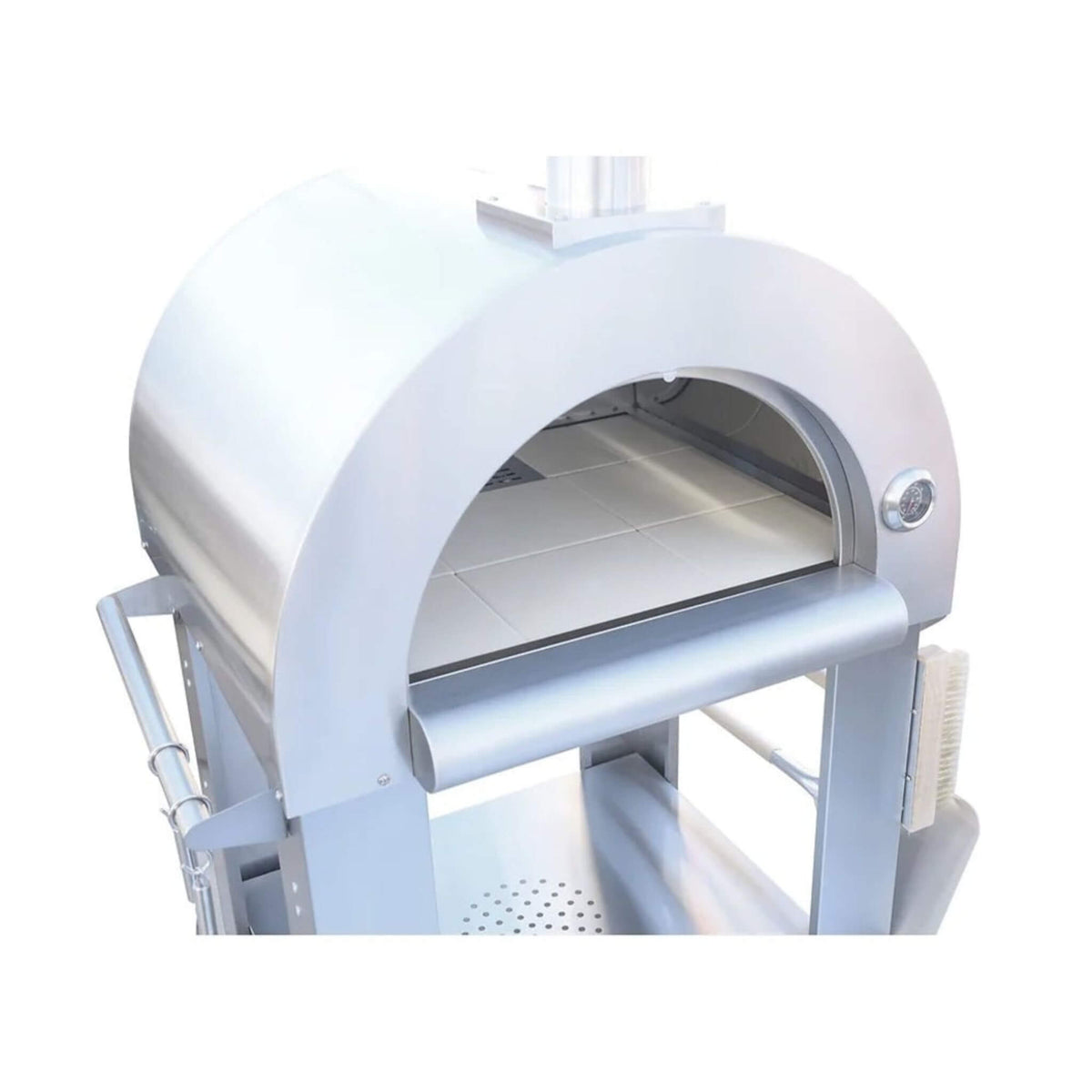 32-Inch Premium Stainless Steel Wood-Fired Pizza Oven