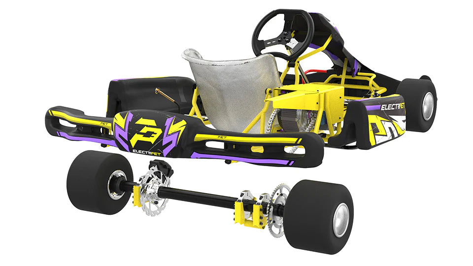 Superego Electric Go Kart (72V 12kW Peak Power)