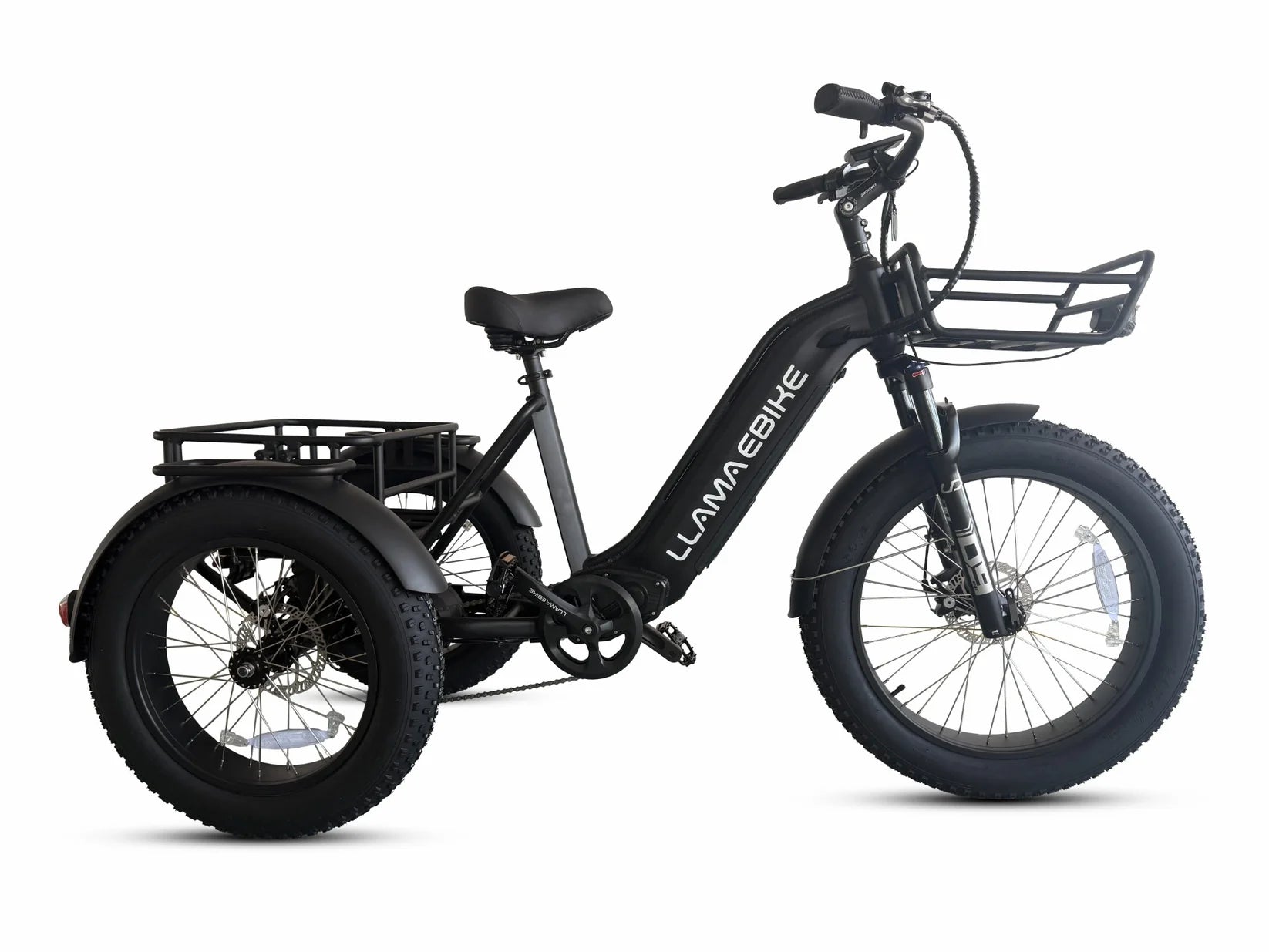 LLAMA Trike CT11 Fat Tire Electric Cargo Trike with NFC Unlock & Optional IoT