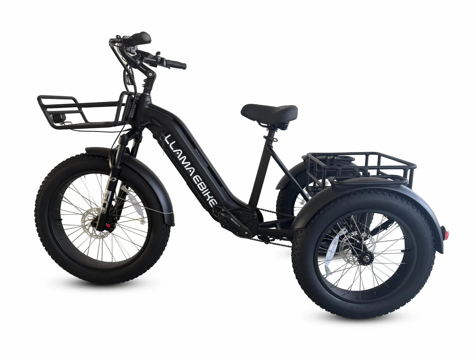 LLAMA Trike CT11 Fat Tire Electric Cargo Trike with NFC Unlock & Optional IoT