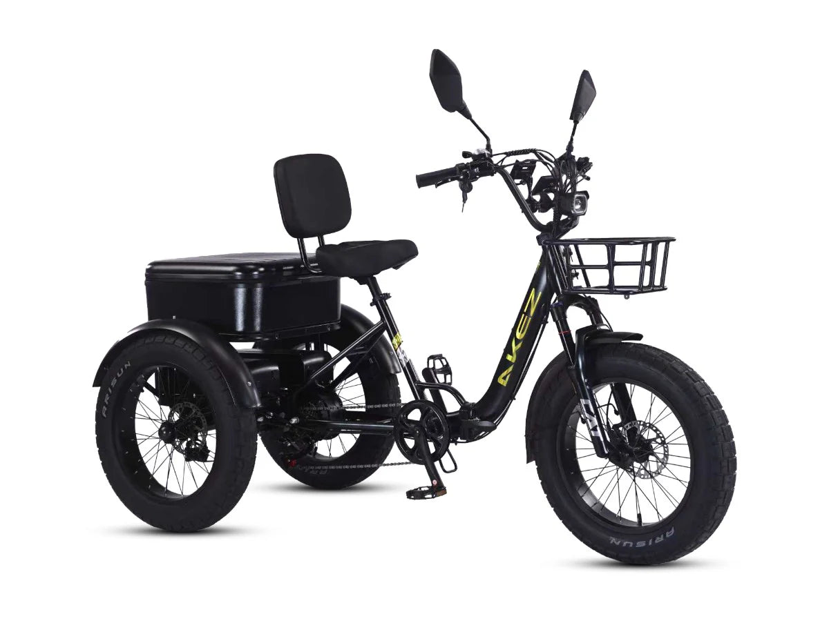 LLAMA Rover 1000W Rear-Drive Foldable Ultra-Range Fat Tire Electric Trike