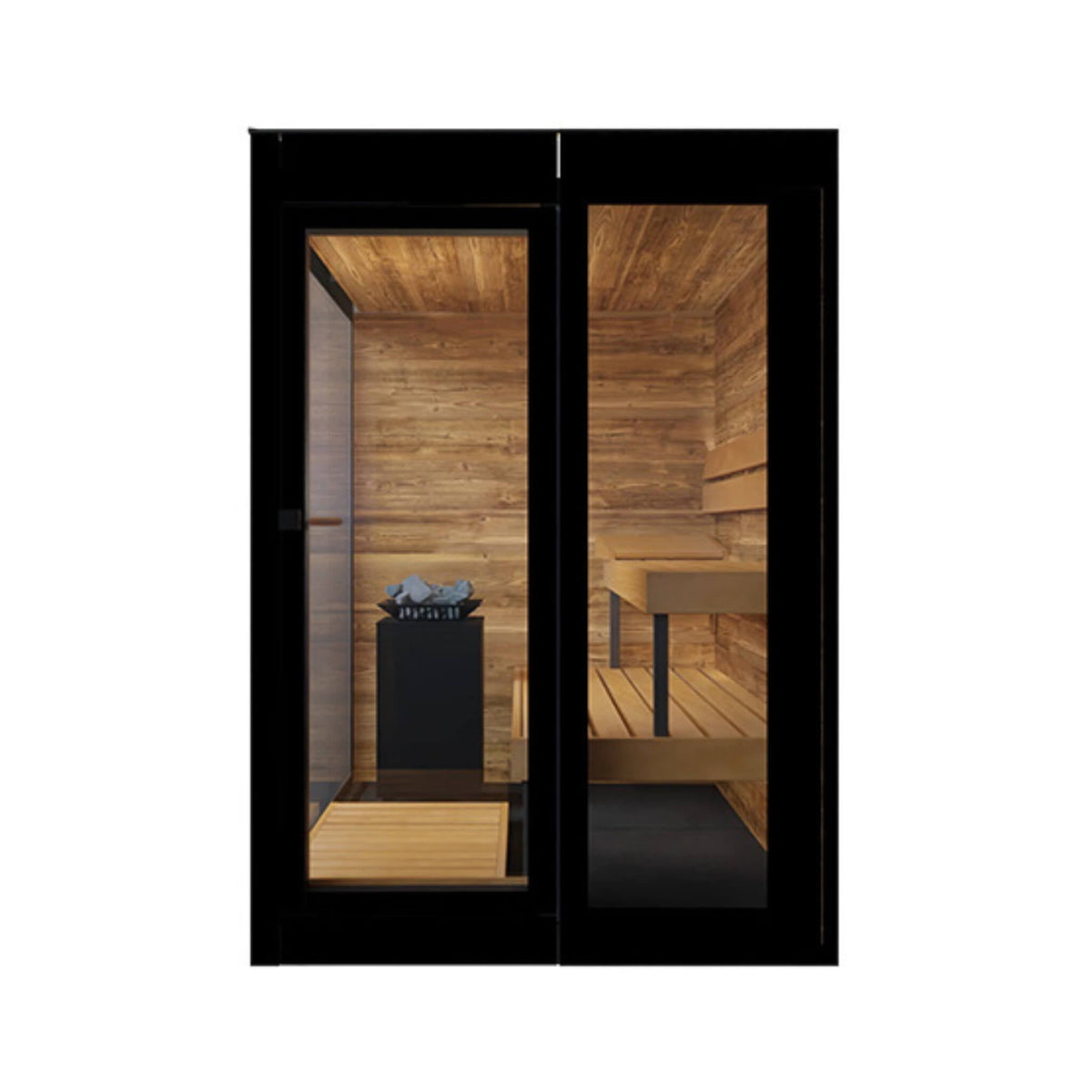 Vera 3-Person Fully-Assembled Outdoor Sauna Cabin