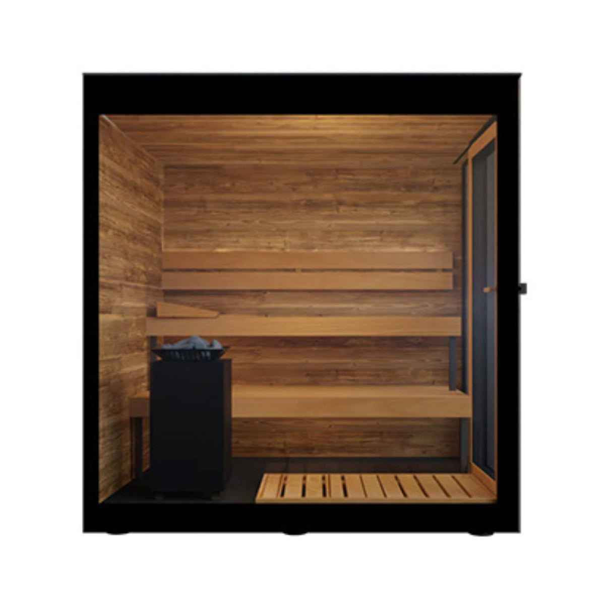 Vera 3-Person Fully-Assembled Outdoor Sauna Cabin