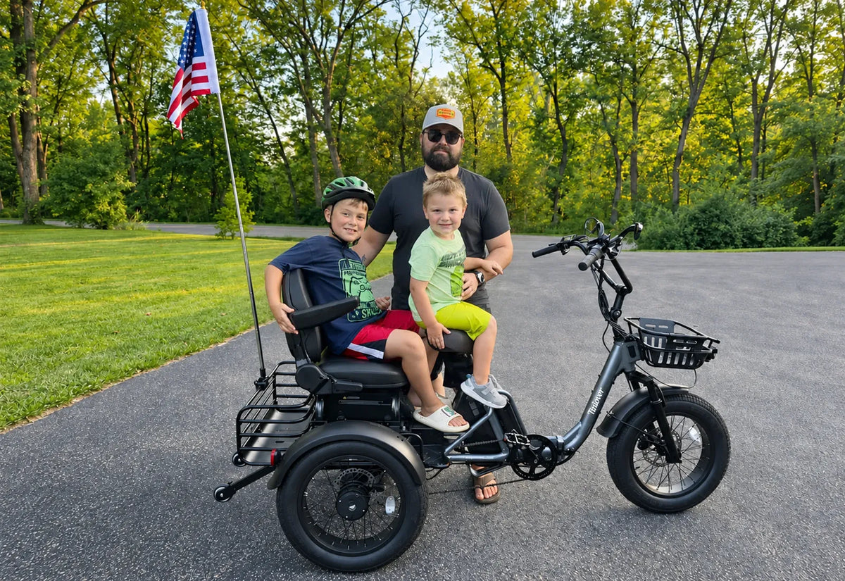 Creek Pro Electric Passenger Trike