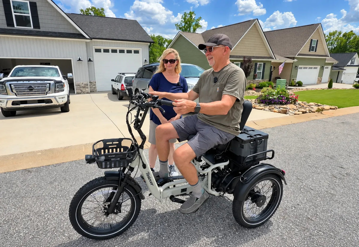 River Full Suspension Electric Tricycle