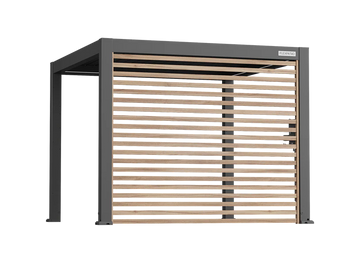Wood-Grain Slat Walls