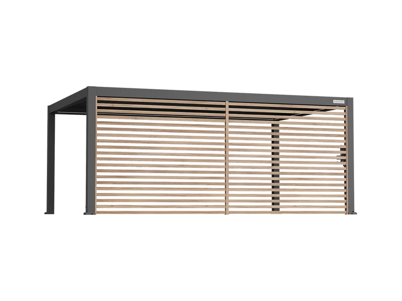 Wood-Grain Slat Walls