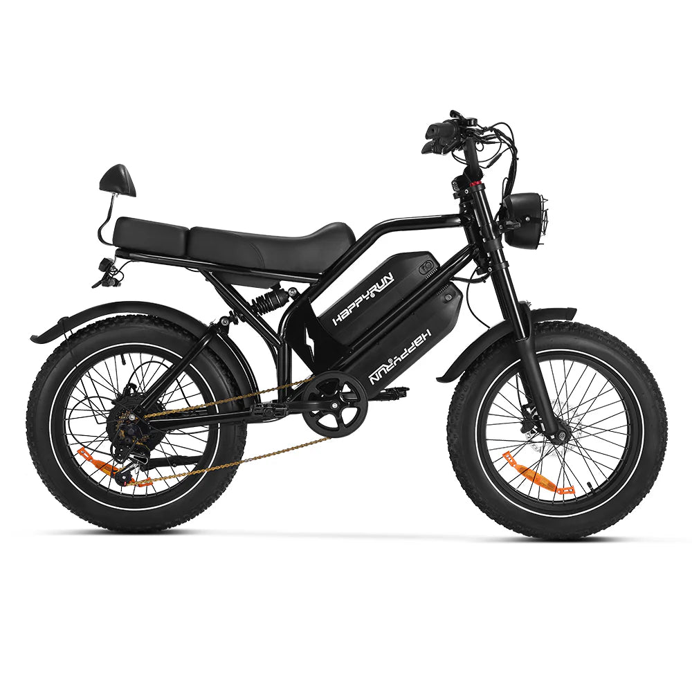 HappyRun G70 2000W Dual Battery Fast Electric Cargo Bike